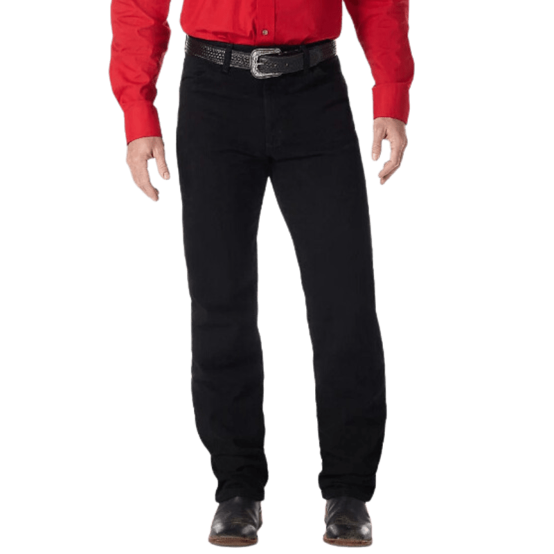 Wrangler Men's Shadow Black Cowboy Cut Original Fit Jeans 13MWZWK