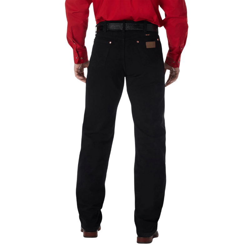 Wrangler Men's Shadow Black Cowboy Cut Original Fit Jeans 13MWZWK