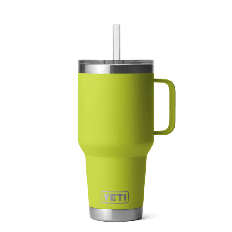 Yeti Rambler 35 oz Chartreuse Limited Edition Straw Mug