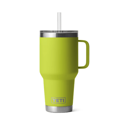Yeti Rambler 35 oz Chartreuse Limited Edition Straw Mug