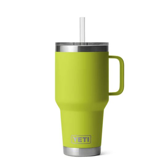 Yeti Rambler 35 oz Chartreuse Limited Edition Straw Mug